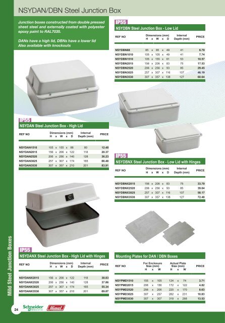 Enclosure Catalogue - iLECSYS