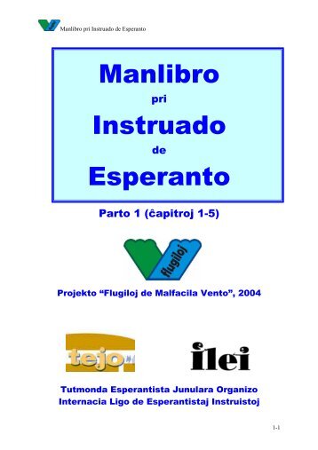 Manlibro pri instruado de Esperanto - ILEI