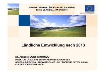 LÃ¤ndliche Entwicklung nach 2013 - Ilek-Westlausitz