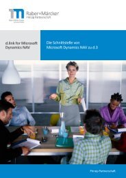 zu d.link für Microsoft Dynamics NAV - Raber+Märcker GmbH