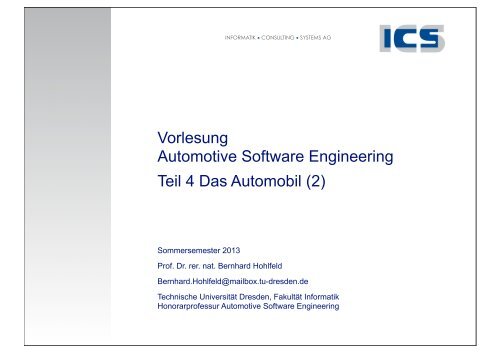 Das Automobil Teil 2.pdf - Technische Universität Dresden