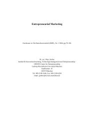 Entrepreneurial Marketing - Infoscience