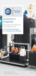 Kunststoffe im Anlagenbau - beim Chemie-Cluster Bayern
