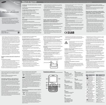 Manual Samsung C3222 Romana Descarca - ILEX