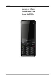 Manual de utilizare Telefon mobil GSM Model S4 STEEL - ILEX