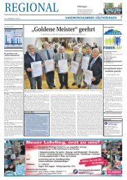 Deutsche Handwerks Zeitung - Handwerkskammer Südthüringen