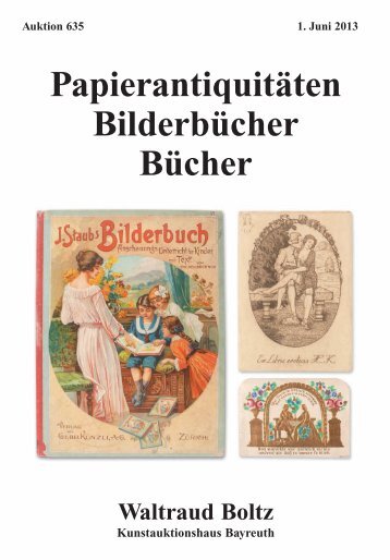 Papierantiquitäten Bilderbücher Bücher - bei Waltraud Boltz ...
