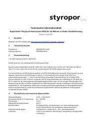 EPS -; Technisches Informationsblatt