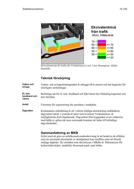 Planbeskrivning - Eskilstuna