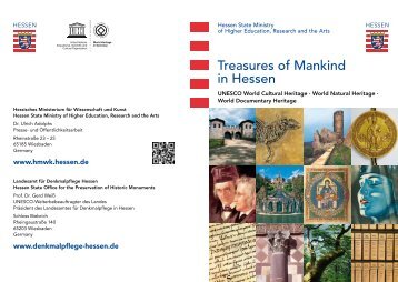 Treasures of Mankind in Hessen - Hessisches Ministerium für ...