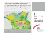 Kulturlandschaftliche Handlungsräume - Gemeinsame ...