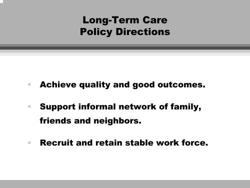 Long-Term Care - Illinois General Assembly