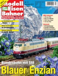 Modell Eisen Bahner - Verlagsgruppe Bahn