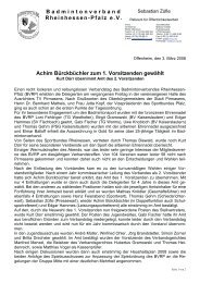 Achim Bürckbüchler zum 1. Vorsitzenden gewählt - BVRP