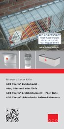 ACO Hochbau - ACO Selbstbau Vertrieb GmbH