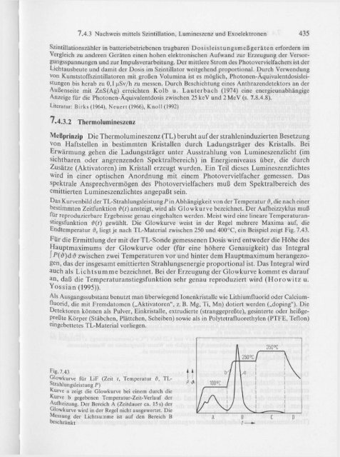 Kapitel 7.4: Nachweismethoden für ionisierende Strahlung - PTB