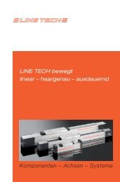 Firmenbroschüre PDF - LINE TECH AG