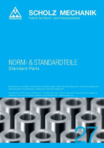 NORM- & STANDARDTEILE - Scholz Mechanik GmbH