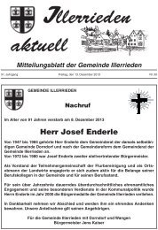 Herr Josef Enderle - Illerrieden