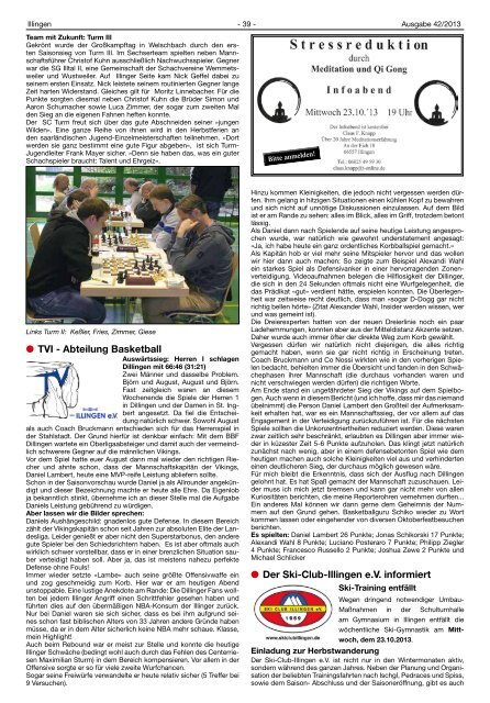 Mittwoch, den 16. Oktober 2013 8. Jahrgang Nr. 42/2013 - Illingen.de
