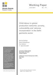 Child labour in global production networks: poverty, vulnerability