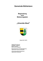Ortsmitte West - Bühlertann