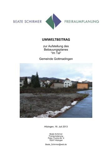 Umweltbehandlung Beate Schirmer - Gottmadingen