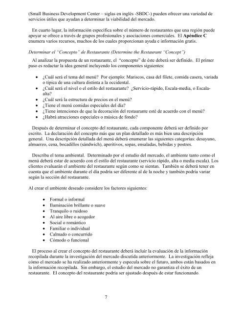 GuÃ­a: CÃMO ESTABLECER UN RESTAURANTE - Illinois ...