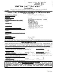 MATERIAL SAFETY DATA SHEET - Illumina