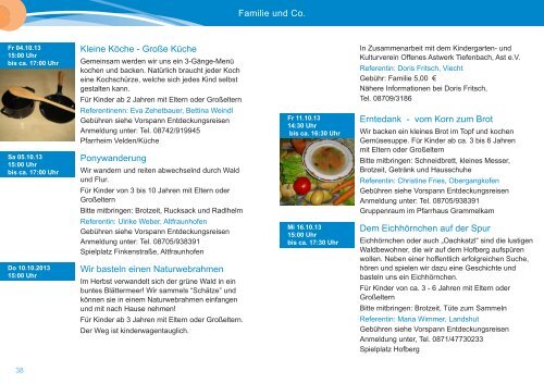 Programm Herbst/Winter 2013/14 - Christliches Bildungswerk ...