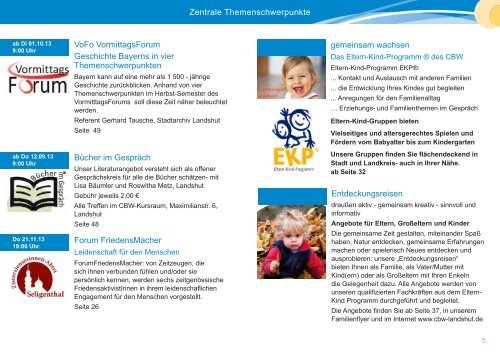 Programm Herbst/Winter 2013/14 - Christliches Bildungswerk ...