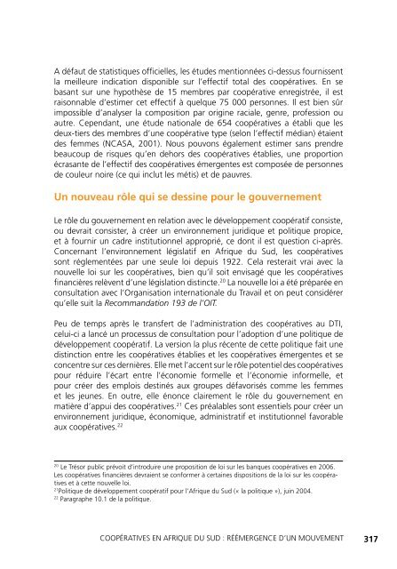 L'Afrique solidaire et entrepreneuriale - International Labour ...