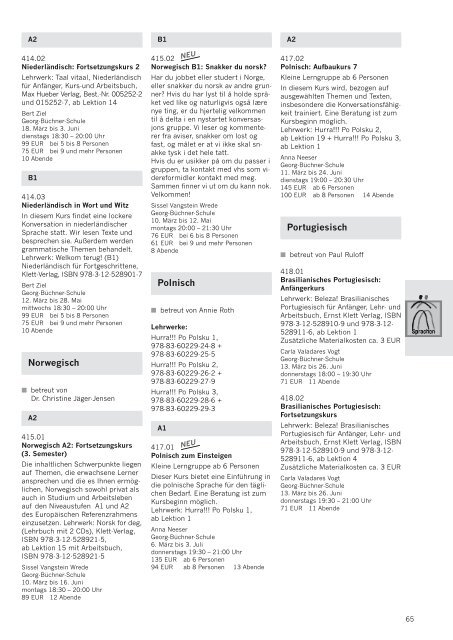 Das neue Programm als pdf-Datei - VHS Darmstadt