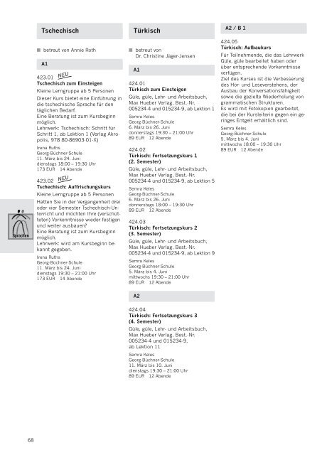 Das neue Programm als pdf-Datei - VHS Darmstadt