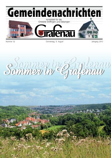 Sommer in Grafenau