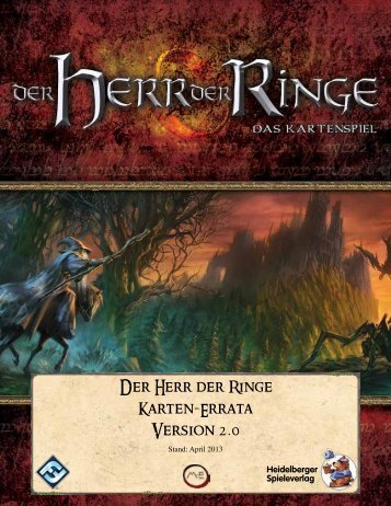 Der Herr der Ringe LCG - Heidelberger Spieleverlag