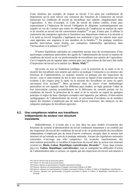 Les fonctions assurÃ©es par des inspecteurs et contrÃ´leurs du travail ...