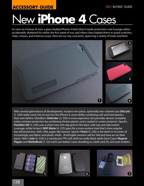 2011 iLounge iPod/iPhone/iPad Buyers' Guide