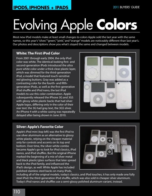 2011 iLounge iPod/iPhone/iPad Buyers' Guide