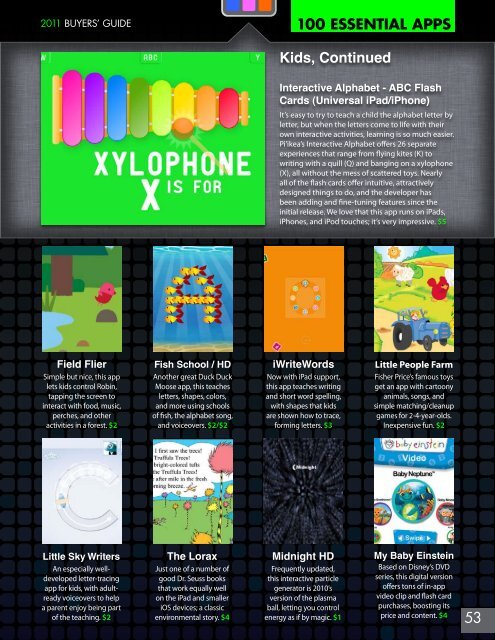 2011 iLounge iPod/iPhone/iPad Buyers' Guide