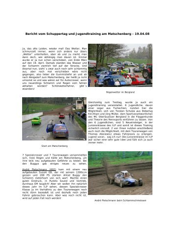 Bericht als .pdf - ILP Autocross
