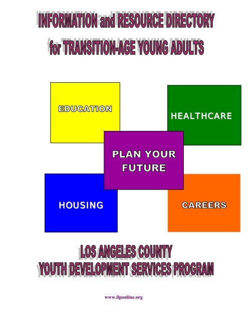 PLAN YOUR FUTURE - The Independent Living Program