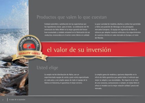 Catalogue Adria ECO 2011