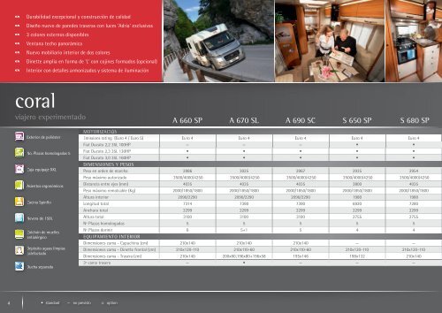 Catalogue Adria ECO 2011