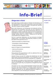 Info-Brief - Integrierte Leitstelle Donau-Iller