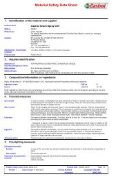 Material Safety Data Sheet - industlubes.co.nz