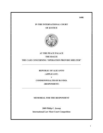 operation provide shelter - International Law Students Association