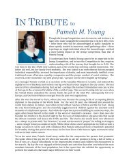 Tribute to and Pictures of Pamela M Young.pdf - International Law ...