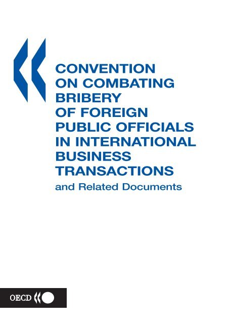 convention on combating bribery of foreign public officials