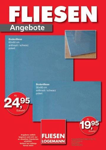 Angebote - Fliesen Logemann